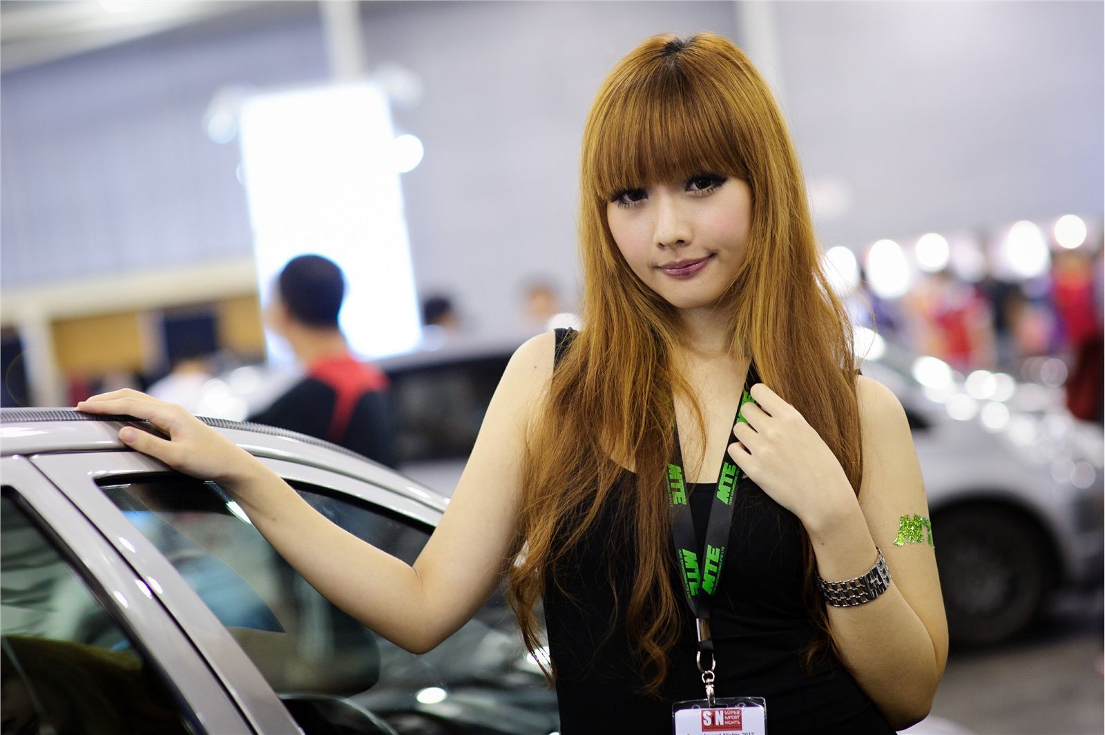 Super Import night 美女车模特写真　国内性感美女